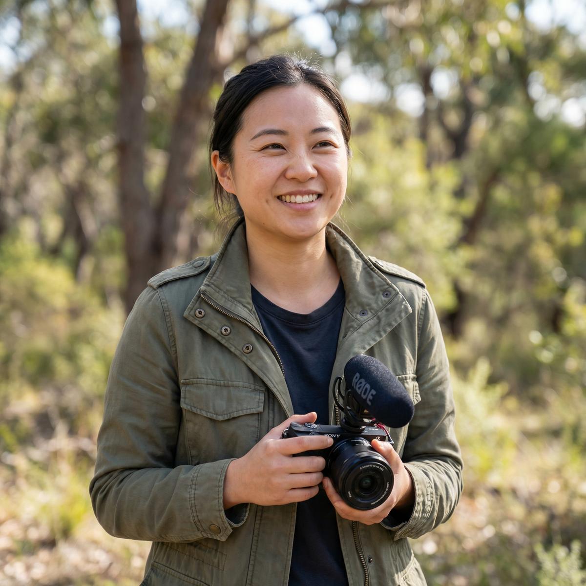 中出动物写真视频制作人陈思雨